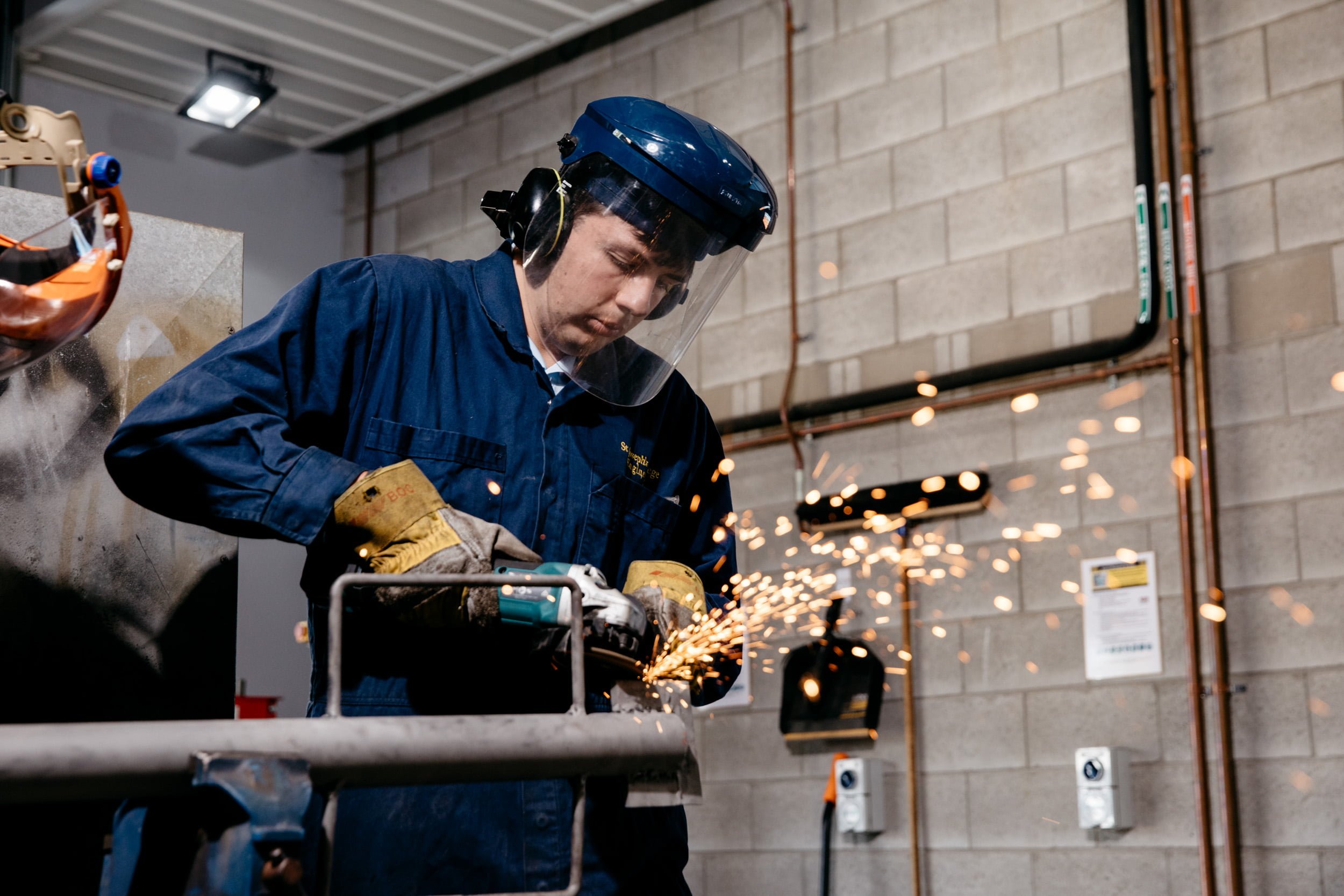 St Joseph's College Toowoomba Student Welding